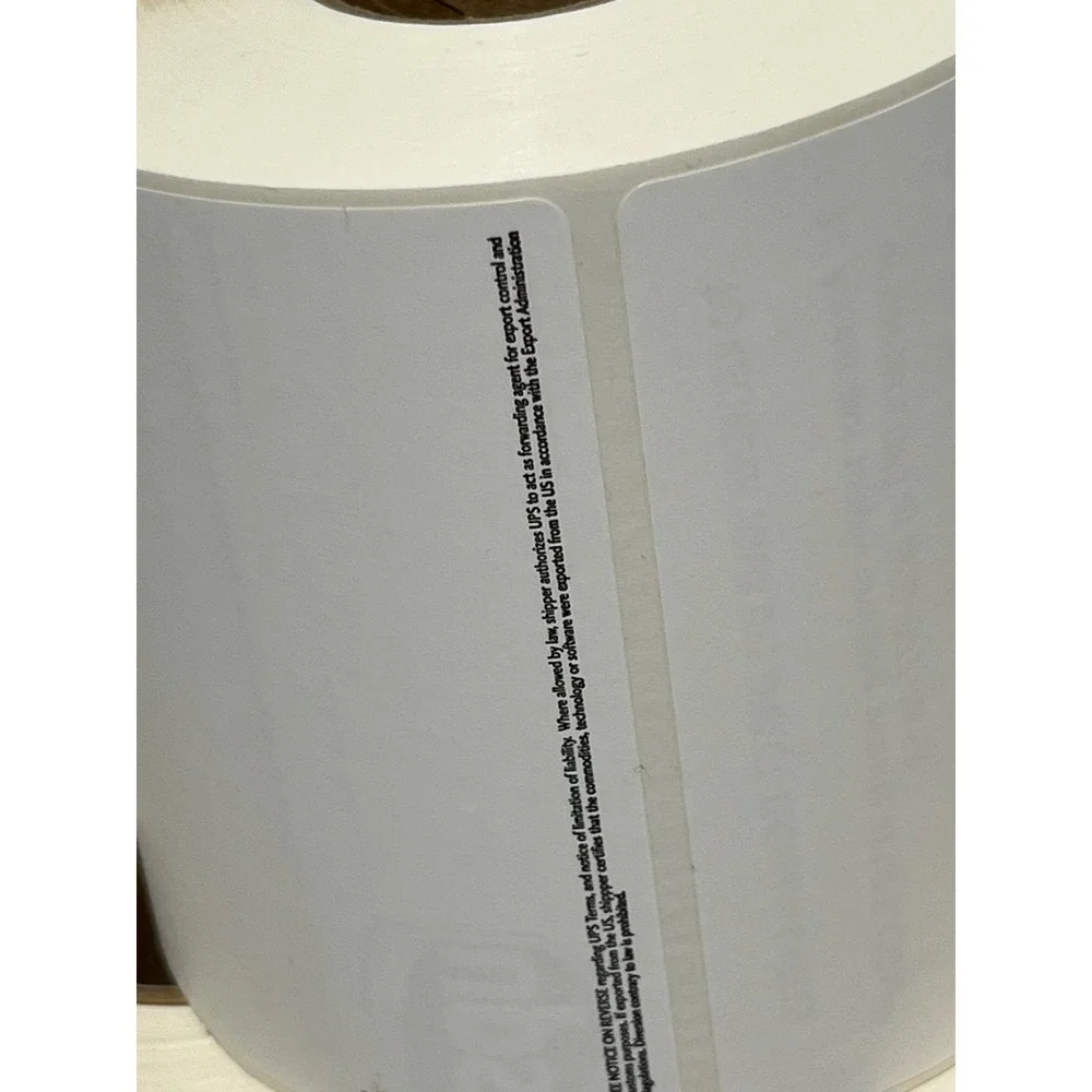 Thermal Shipping Labels 4x6 White Self Adhesive 3 Rolls Perforated
